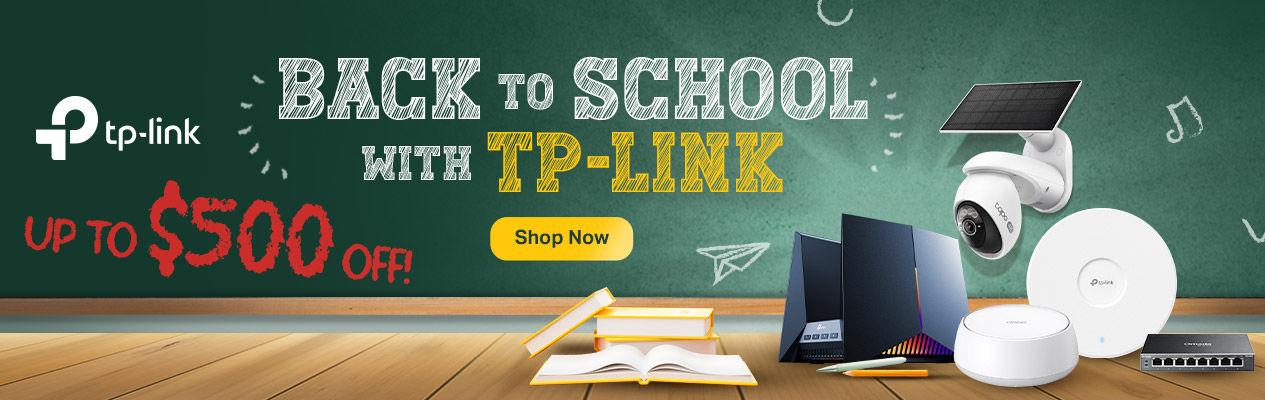 TP-Link TL-PA9020P-KIT AV2000 Powerline Adapter Starter Kit 5 TP Link Back to School Sale!