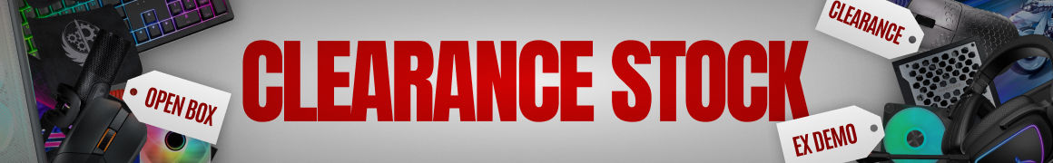 PC Case Gear - Clearance Stock!